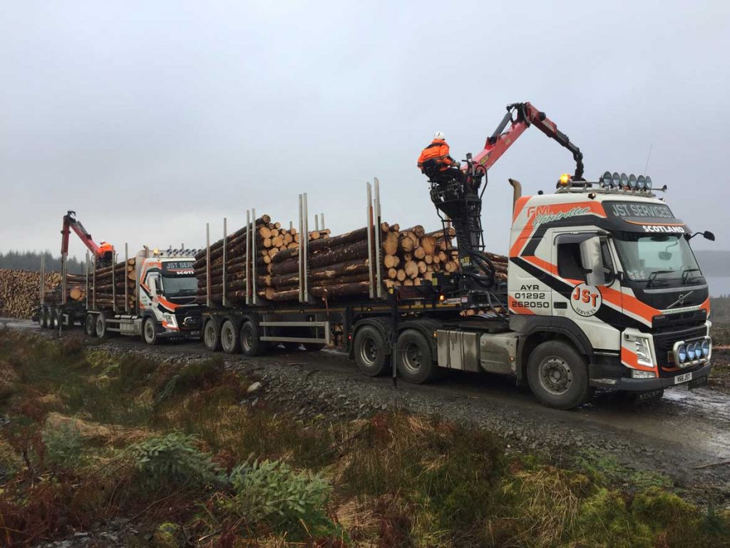 Keeping timber hauliers safe