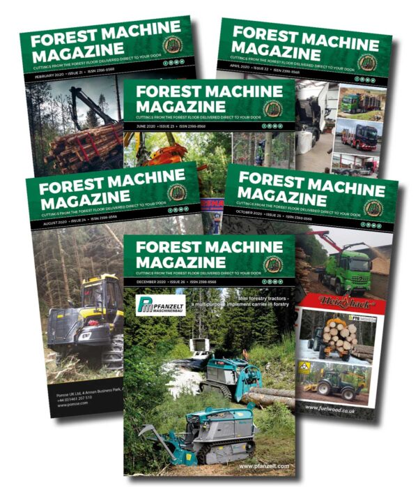 2 Years Subscription - Forest Machine Magazine