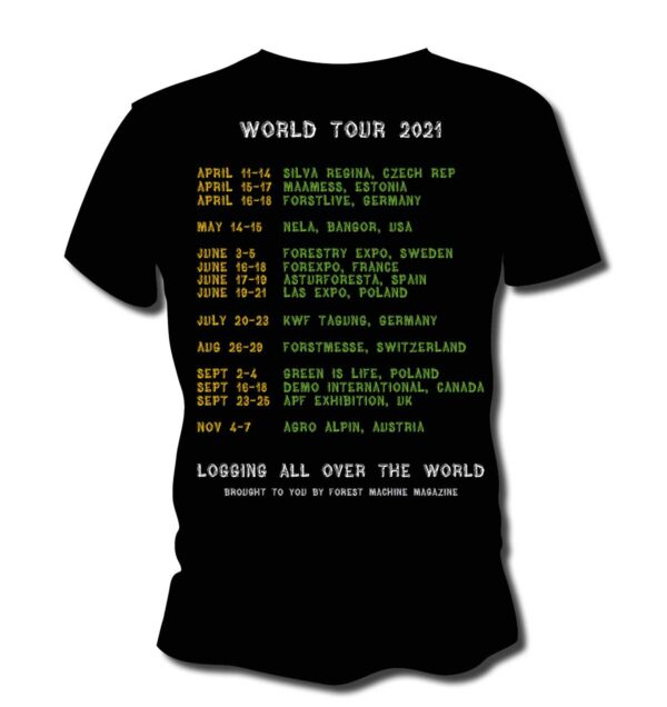 Logging All Over The World T-shirt