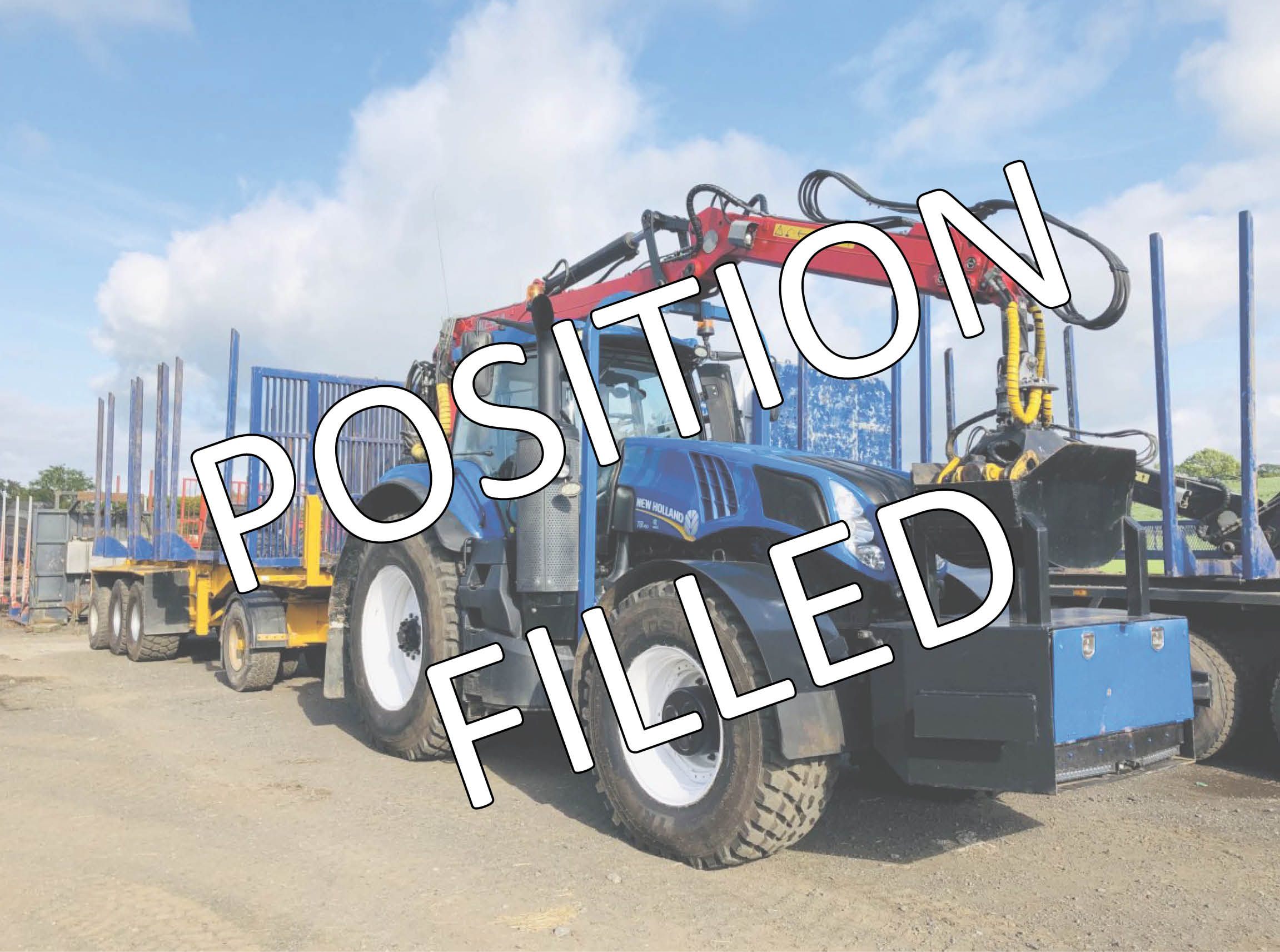Driver wanted for timber haulage