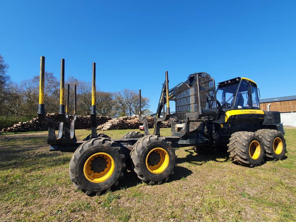 Used Ponsse Wisent Timber Forwarder