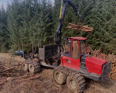 Used Forestry Equipment For Sale - Komatsu 865 Forwarder