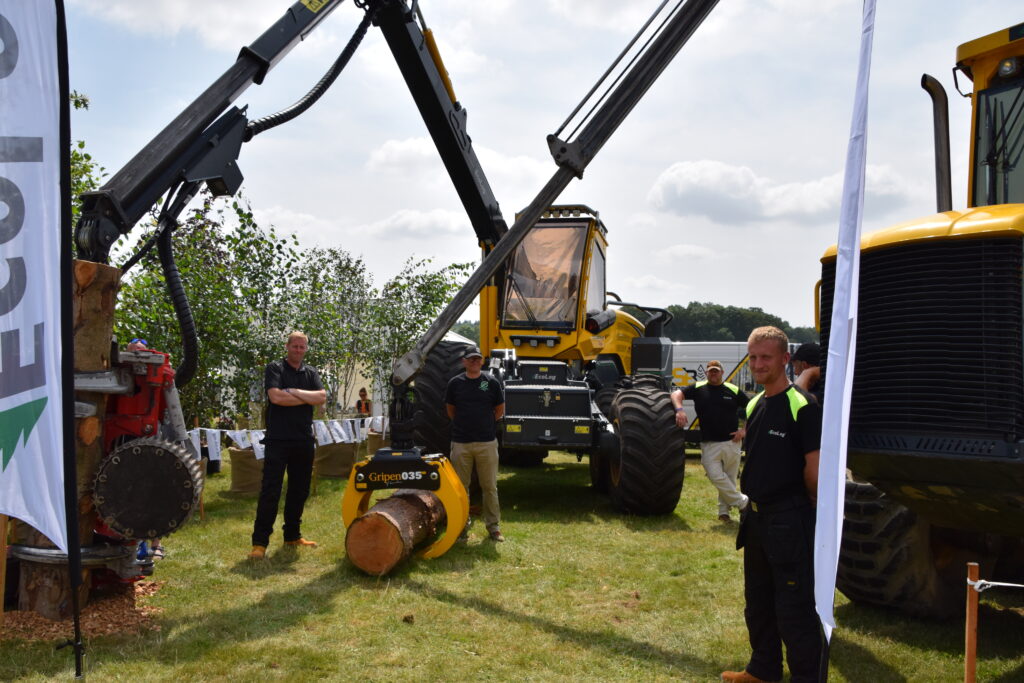 James Waterson & SB Forestry at the Game Fair 2021