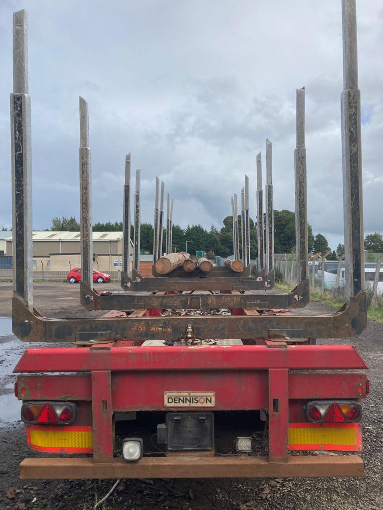 used forest machines for sale - Dennison Timber Skelly with front crane mount,