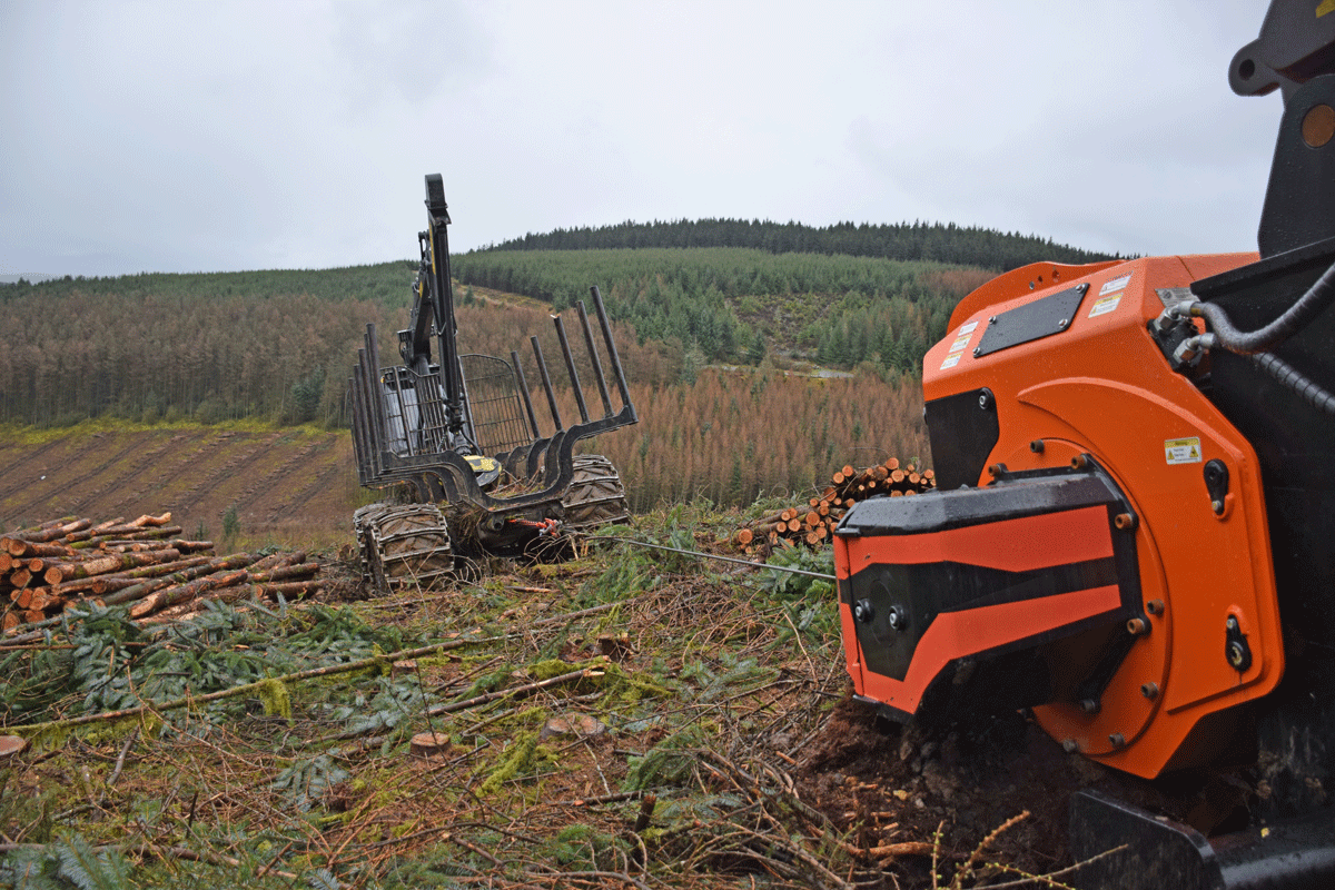 Timbermax T10 Traction Aid Winch Forest Machine Magazine