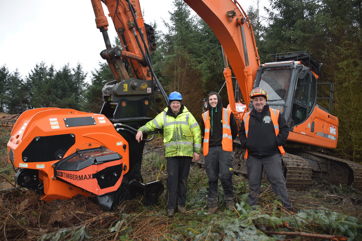 Timbermax T10 Traction Aid Winch Forest Machine Magazine