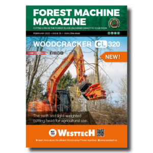 Forest Machine Magazine Front Cover - Issue 33 - Westtech