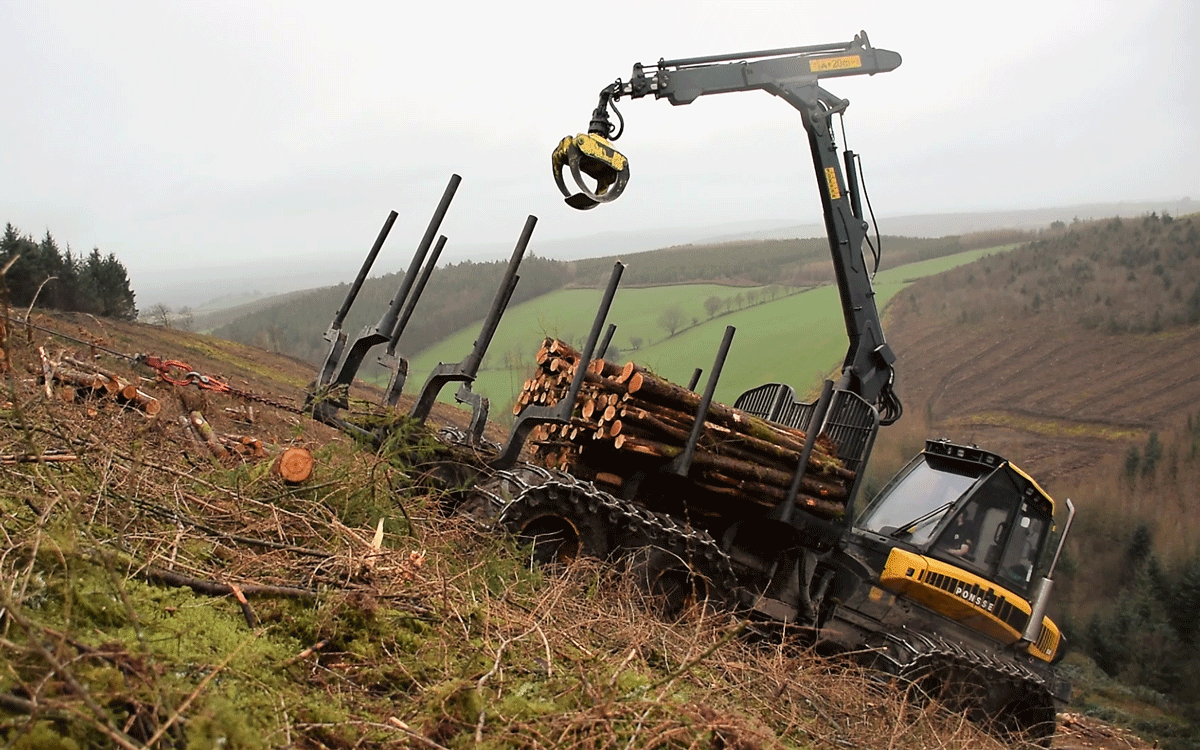 Timbermax T10 Traction Aid Winch Forest Machine Magazine