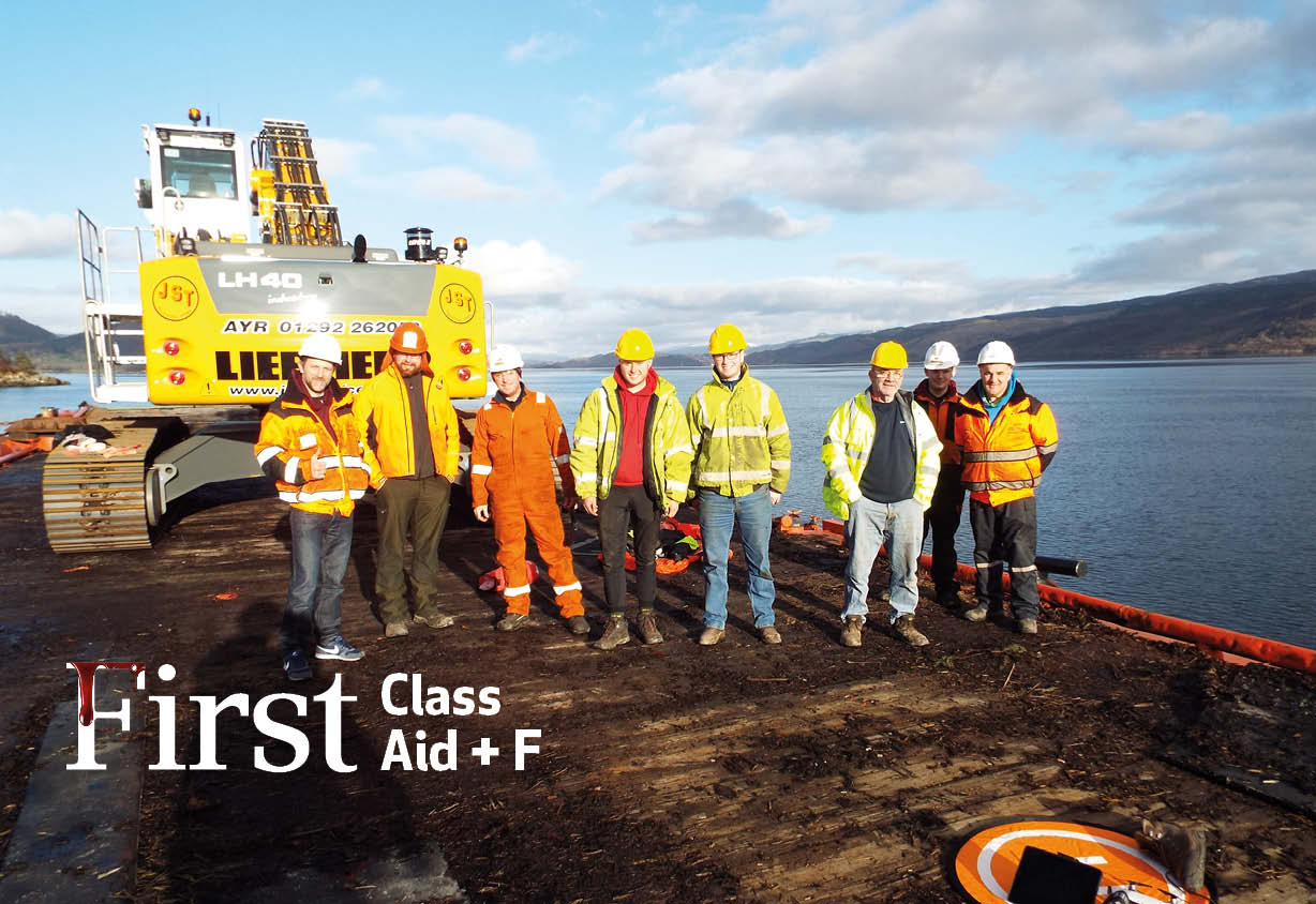 First Aid + F Forestry Course trainees