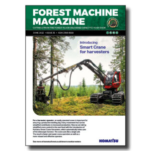 Front Cover - Forest Machine Magazine - Issue 35 - Komatsu Forest