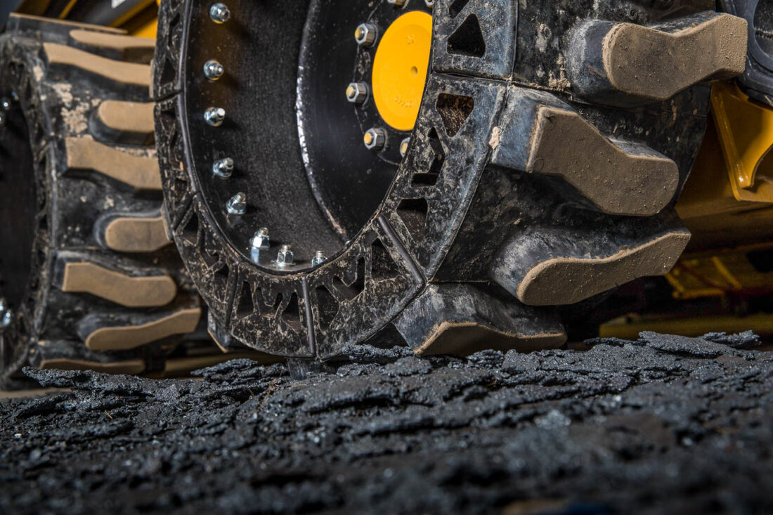 Lug Size Matters, Solid All-Terrain Skid Steer Tires