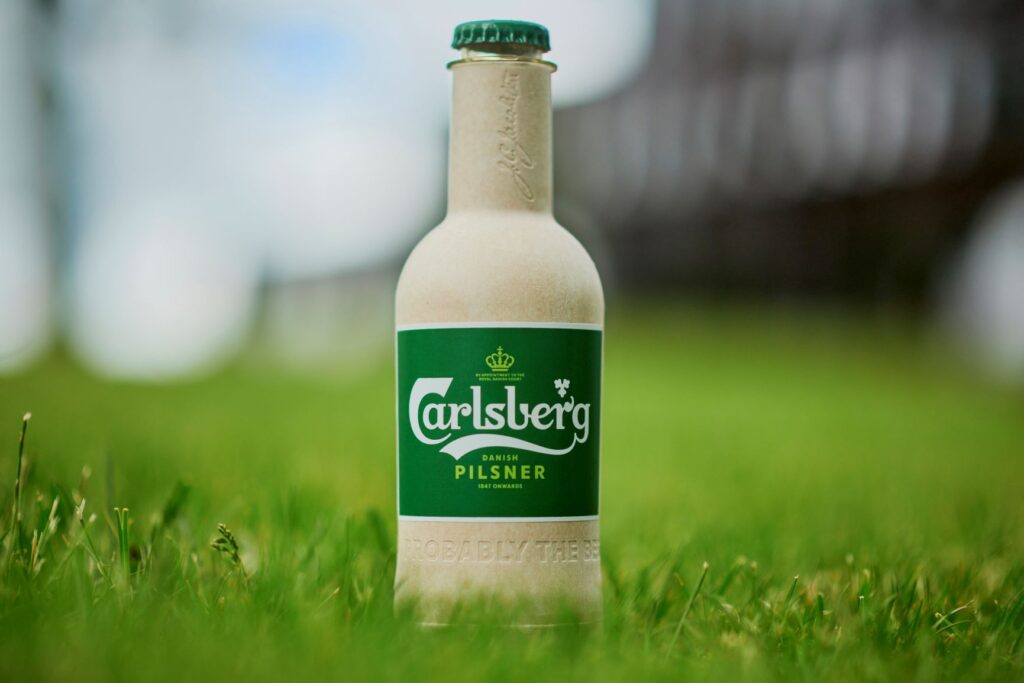 Carlsberg Trial New Fibre Bottle