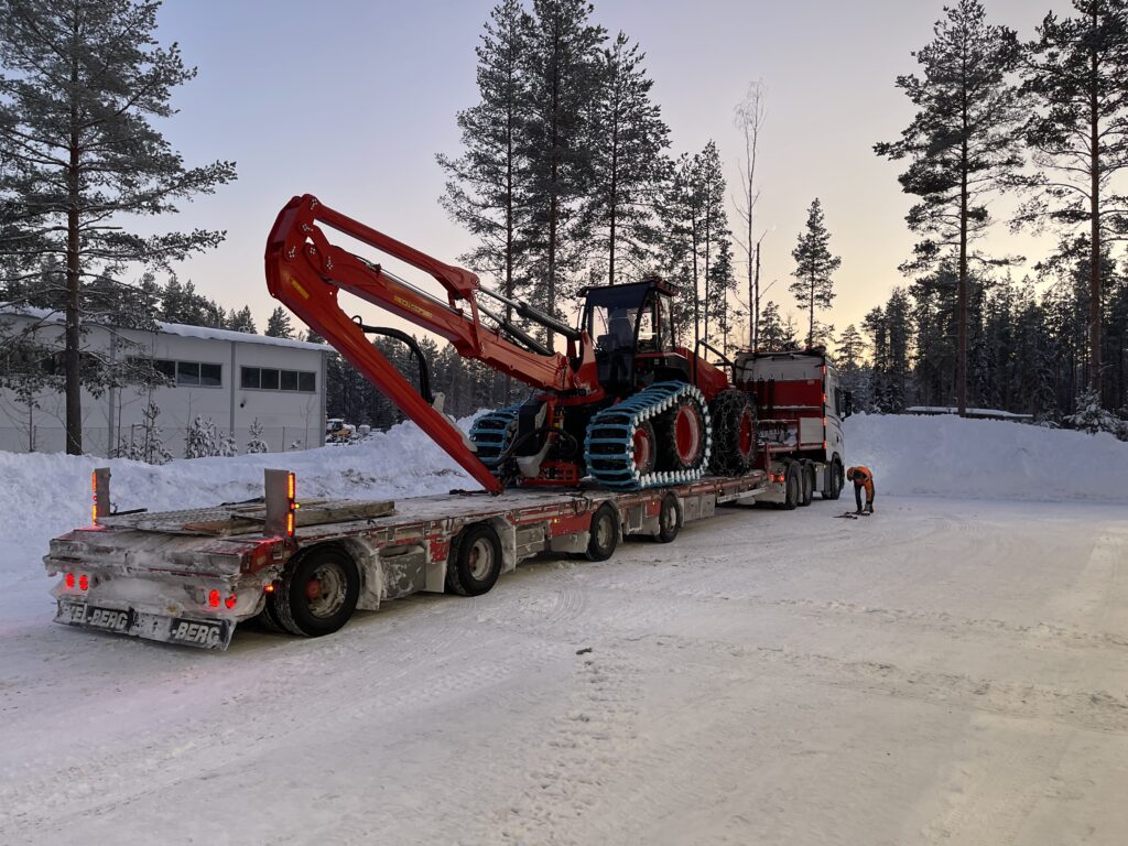 N6 loaded and ready to start the demo tour of Finland.