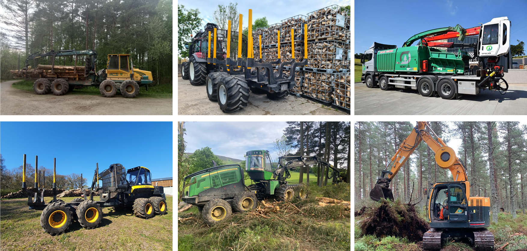 Used Equipment - HSM 208F Timber Forwarder For Sale