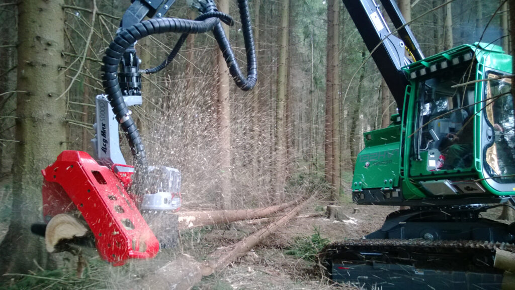Top forest machine manufacturers, choose KASIGLAS® with its mar-protect abrasion resistant coating.