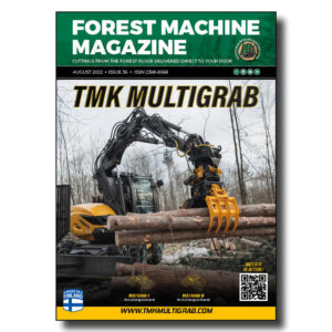 Front Cover - Forest Machine Magazine - Issue 36 - TMK Tree Shear