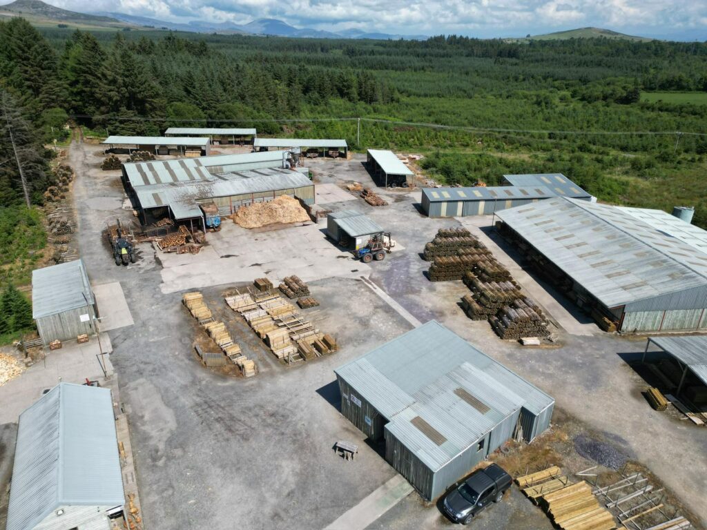 Glasfryn Sawmill features in the September issue of Forest Machine Magazine
