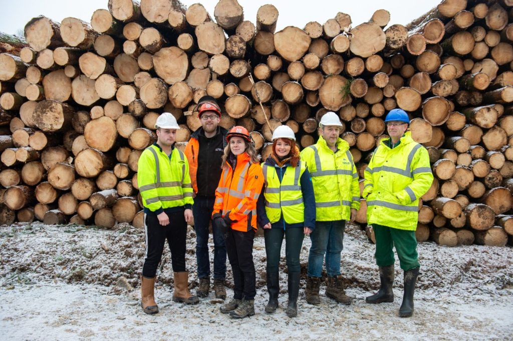 Tarras Valley Nature Reserve and Tilhill harvest timber for major restoration project