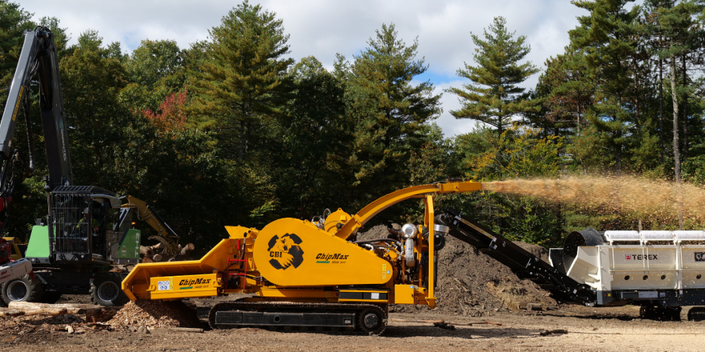 ChipMax 364T, New whole tree chipper from CBI | Forest Machine Magazine
