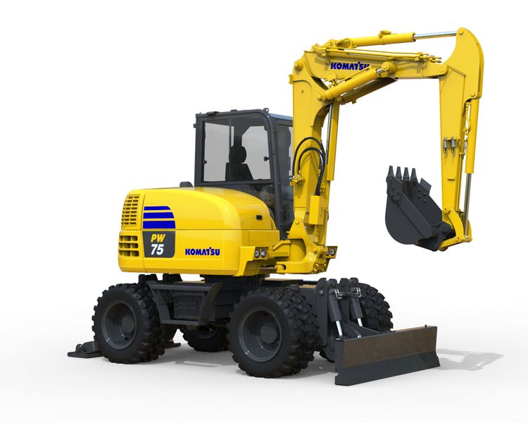 PW75_R Komatsu 7.5 tonne