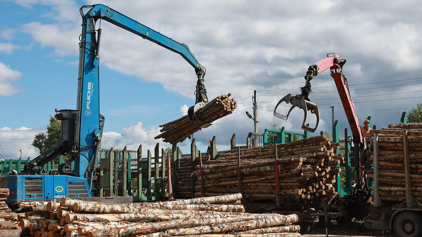 TASS_61469378 Russia's Timber Industry
