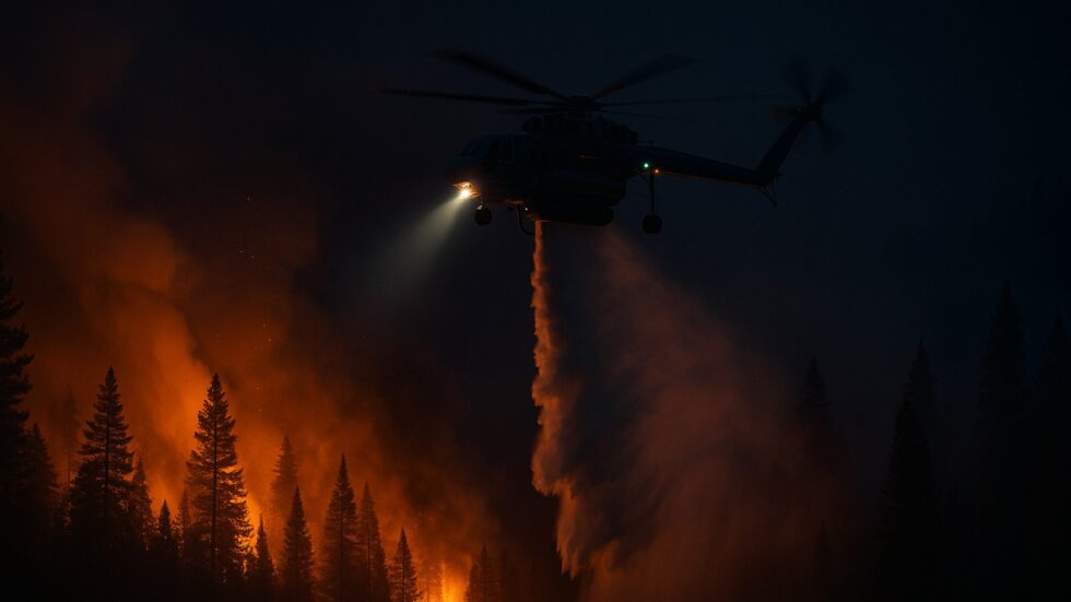 arearial-fire-fighting-980x551 Nighttime Aerial Firefighting