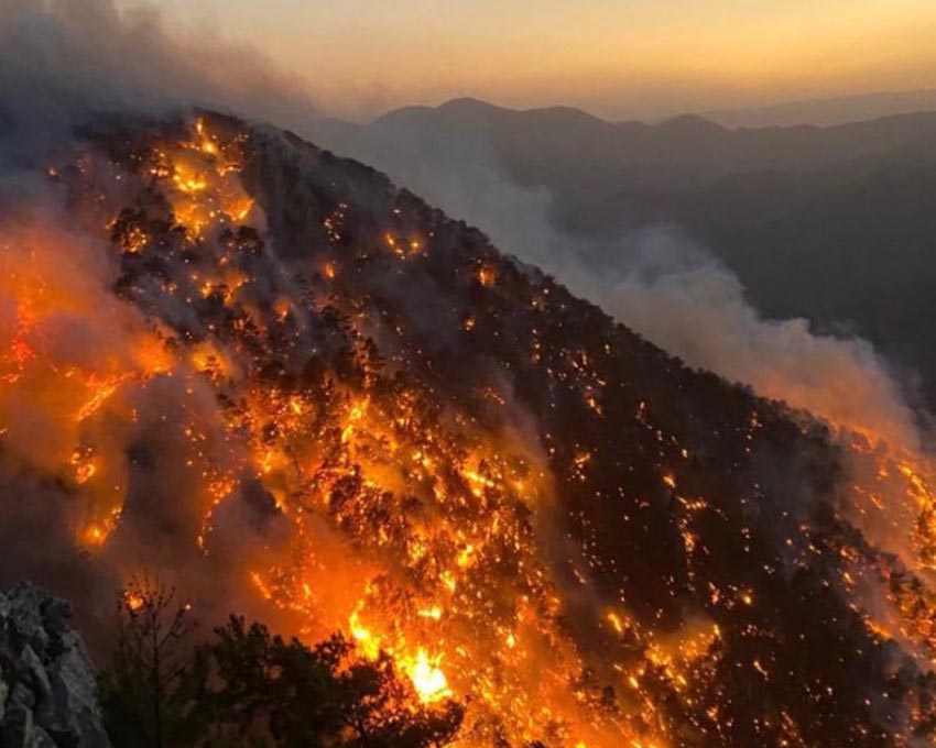 Wildfires in Turkey