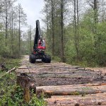 Komatsu 951XC Used To Create Low Impact Site Access