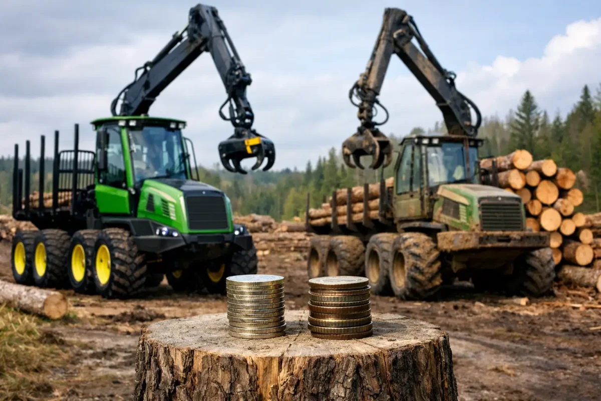New V used Forwarder